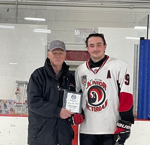 VICTORIA'S TYLER RUBIGNY NAMED MMJHL PLAYER OF THE MONTH FOR JANUARY 2024